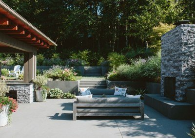 comfortable patio area for outdoor living
