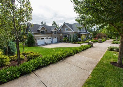 Residential Landscape Design with Plantings and Edging by Dennis' 7 Dees