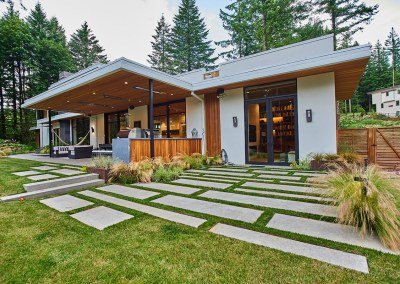 residential landscaping patio portland home