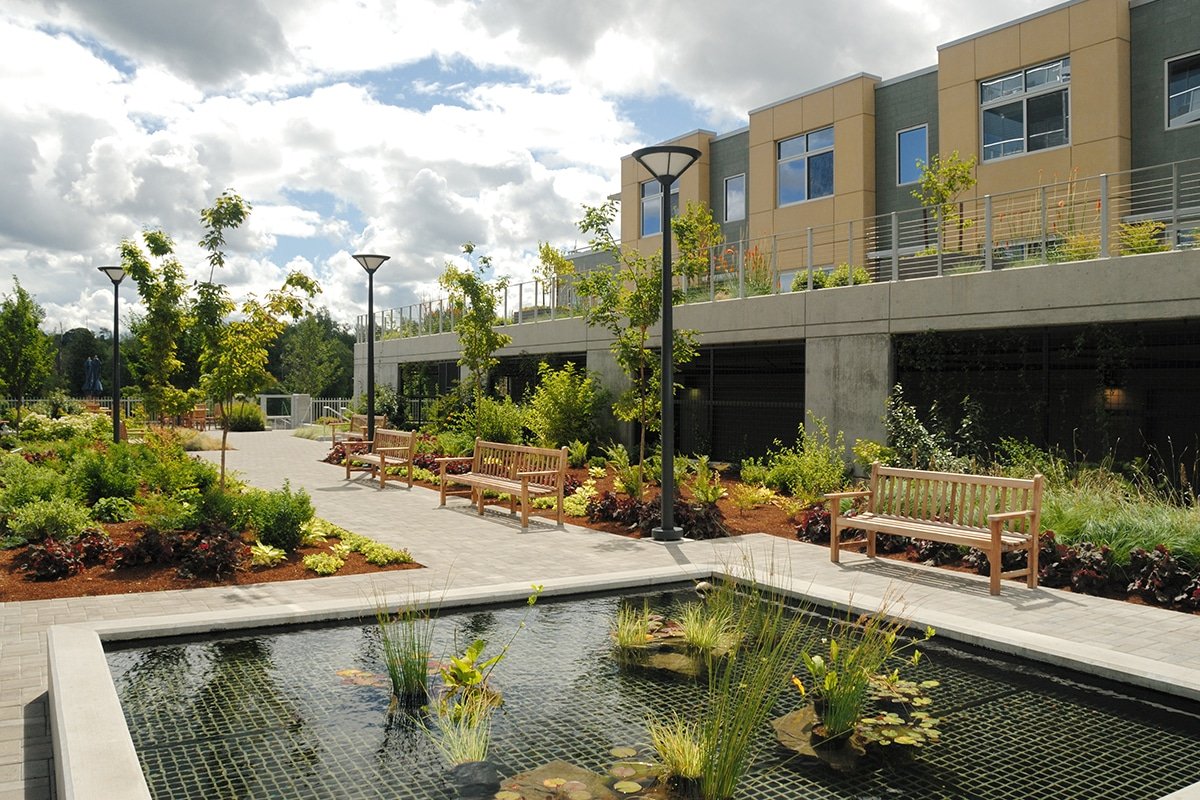Condo and apartment landscaping in Portland by Dennis' 7 Dees
